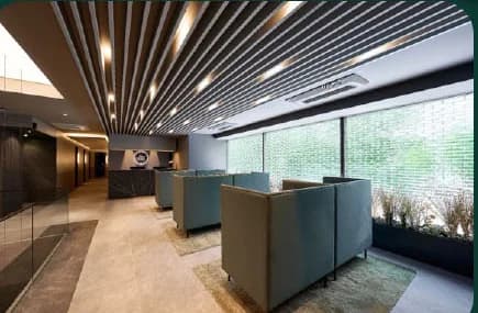 Consultation lounge at U&U Plastic Surgery