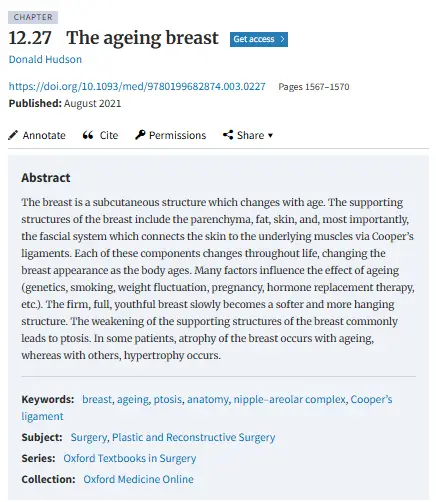 Sagging Breasts After Childbirth: Is There a Way to Improve Them Without Surgery? <Answers Based on an International Plastic Surgery Textbook> — article image 5