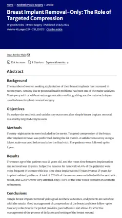 Breast Implant Removal? Pain, Recovery Time, and Body Changes — Summarized from Research — article image 3
