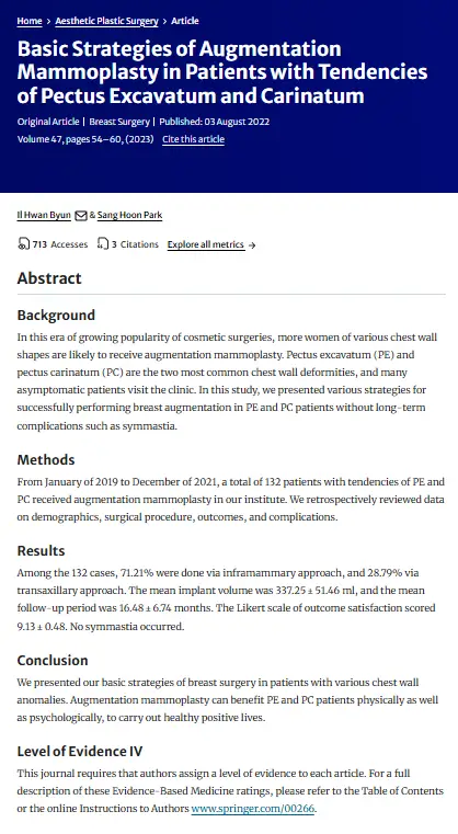 Correcting Pectus Carinatum: Can Implant Surgery Improve It? <Advice from 20 Years of Research> — article image 4
