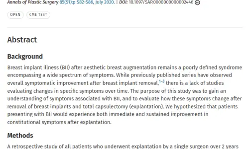 Breast Implant Removal? Pain, Recovery Time, and Body Changes — Summarized from Research — article image 2