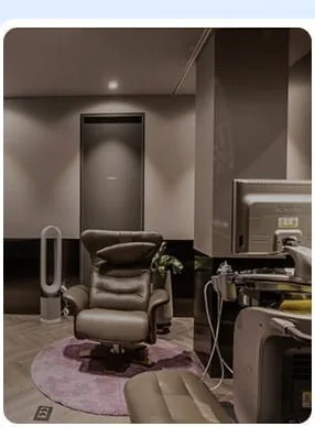 Inside a private untact consultation room