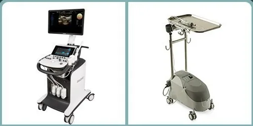 Breast ultrasound and Mammotome equipment