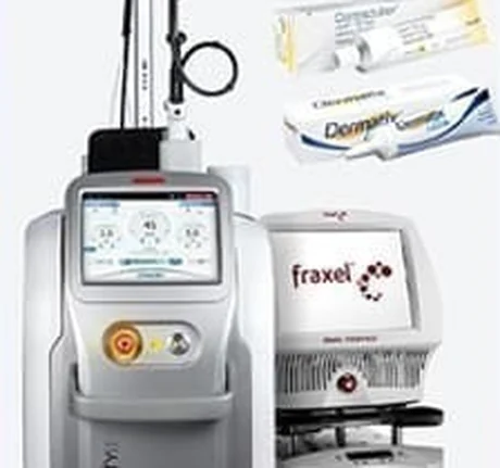Scar laser device and scar ointment