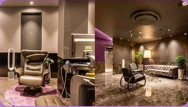 3F Breast Consultation Center — private consultation room and waiting lounge