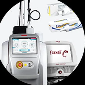 Scar laser equipment