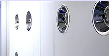 Air shower at the operating-room entrance