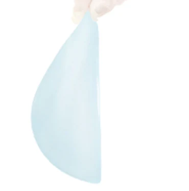 A Motiva implant demonstrating viscoelasticity
