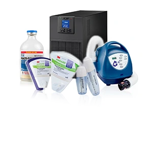 UPS backup power with emergency medications and equipment