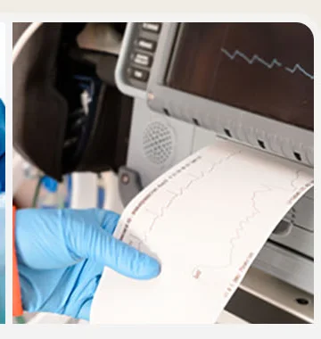 Electrocardiogram (ECG) test