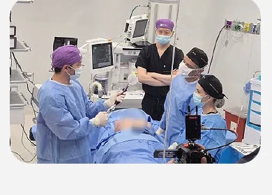 Surgical training at Motiva headquarters
