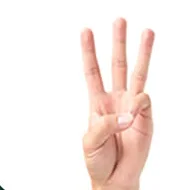 Three fingers — three surgeries a day