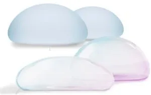 Three new silicone gel implants