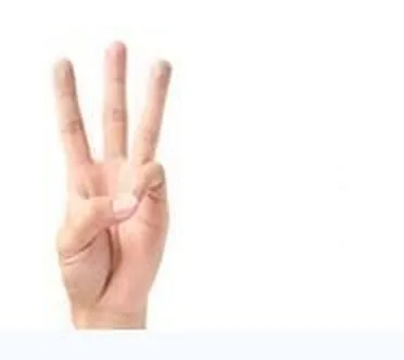 Three fingers